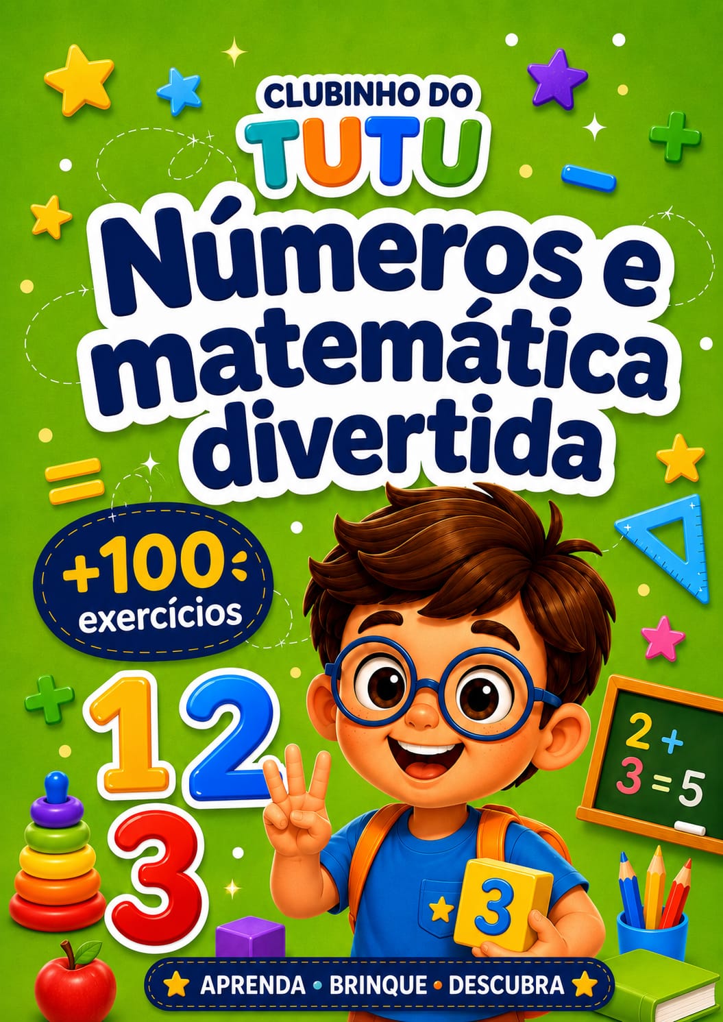 Capa do e-book Números e matemática divertida